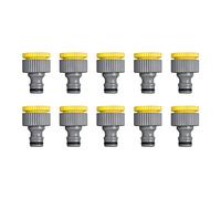 Jardibric - Lots de 10 Raccord D'arrosage (Nez de Robinet 3/4-1/2)
