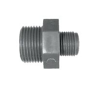 Jardibric - Mamelon PVC Mâle 26x34 15x21 - Raccord PVC à Visser PN10 Irrigation Enterrée
