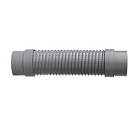 Manchette souple d'évacuation - Ø100 mm - PVC - 450 mm de longueur - Gris - Installation facile - Étanchéité fiable