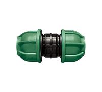 Jardibric - Manchon Compression Ø20 mm PN10 - Raccord Droit Tuyau PE 20 mm Irrigation et Réseau Eau