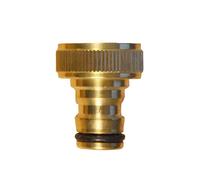 Jardibric - Nez de Robinet 20x27 en Laiton - Connecteur Robuste pour un Raccordement Durable et Fiable à Votre Robinet d'Eau.