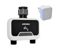 Programmateur d'arrosage WiFi - Commande à distance et vocale - IP54 - Débit 2100 L/h - Pression 0,5 à 8 bars