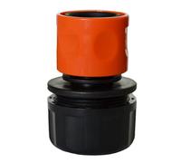 Jardibric - Raccord Automatique 25 mm Gros Débit - Connecteur Tuyau Arrosage Rapide pour Irrigation Jardin