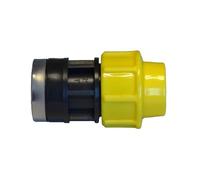 Jardibric - Raccord Compression Ø25 Femelle 26x34 (1") PN10 - Raccord Tube PE pour Arrosage Automatique Enterré
