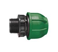 Jardibric - Raccord Fileté Ø20 M 20x27 - Raccord Compression PN10 Irrigation Eau