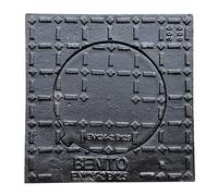 Jardibric - Regard Fonte B125 300x300 mm - Ouverture Ø175 - EN 124 | Fonte ductile Groupe 2 conçue pour trottoirs, zones piétonnes et parkings.