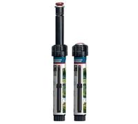 Arroseur rotatif réglable - Portée 4-6,40 m - Plein cercle 360° - Entrée 15x21 mm - Élévation 10 cm - Résistant aux UV