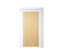 JARDIDECO Rideau de porte moustiquaire Tahiti - Brun Beige 90x220 cm