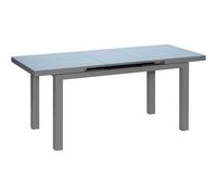 Table de jardin extensible en aluminium anthracite Ibiza 10 à 12 personnes