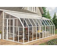 Jardin d'hiver Sun Room Palram - Canopia 2,58 x 6,32 m blanc