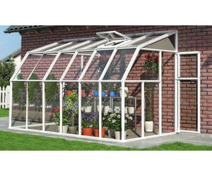 Jardin d'hiver Sun Room Palram - Canopia 2 x 3,86 m blanc
