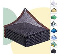 Jardin Filet d'ombrage 6x7m Voile Solaire avec Effet d'ombrage à 70 %,Filet d'ombrage Filet de Protection UV Respirant rafraîchissant Balcon Filet de Jardin Filet Brise-Vent