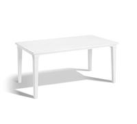 Jardin Jardin e385931 Table de Jardin Blanc 165 x 95 cm
