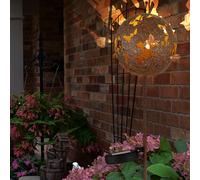 Globo Lighting Solar lampe solaire sur pied 1x0.02 W marron 36747