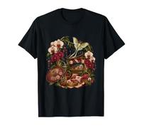 Jardin Orchidée Lune avec Parasol et Luna Moth T-Shirt