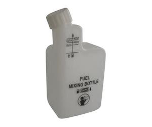 JARDIN PRATIC Bouteille en plastique pour mélange 2 Temps - Graduée a 1/25. 1/32. 1/40. 1/50
