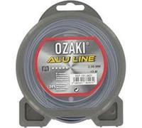 JARDIN PRATIQUE Fil nylon alu line OZAKI pour débroussailleuse - Ø 2 mm - L 15 m G