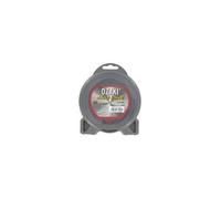 Jardin pratique fil nylon alu line ozaki pour debroussailleuse - oe 2,5 mm - l 15 m