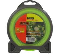 Greenstar 3874 Coque fil nylon rond Prémium Line Ozaki 15 m x ø 1,60 mm, Noir