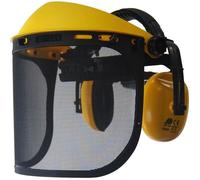 JARDIN PRATIQUE Visière de protection - Écran grillagé extra large avec anti bruit