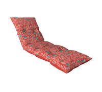 JARDIN PRIVE Coussin bain de soleil Floconné Corail