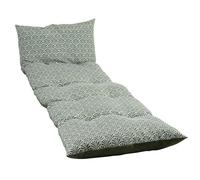 JARDIN PRIVE - Coussin bain de soleil - Flocons Norvège Avocat - Tissu traité déperlant