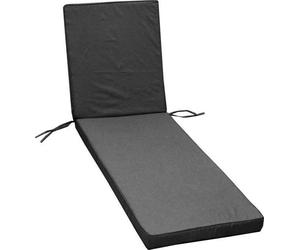 JARDIN PRIVE Coussin bain de soleil MONTE CARLO - 185 x 55 x 6 cm - Gris ardoise