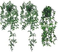 Jardin suspendu en plastique pour plantes, 56-80 cm, décoration de jardin et de fête