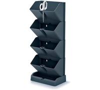 Jardin vertical Mini Cascade anthracite avec Ciseaux pour herbes Prosperplast