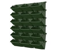 Jardin vertical suspendu avec 18 poches auto-arrosantes pour l'extérieur