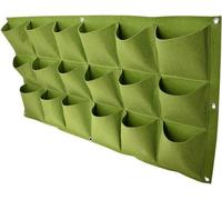 Jardin vertical suspendu en plastique, 39 x 20 cm, pour l'extérieur