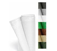 Jardin202 - Filet d'occultation premium 110 g/m² | ombrage et confidentialité pour jardin, clôtures et terrasses | Protection UV | 1 x 50 m (blanc)