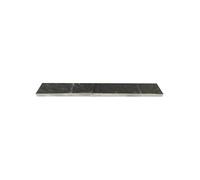 Jardinex Bordure de Piquet Ardoise clivée 80x10x3 cm - Noir (Lot de 1)