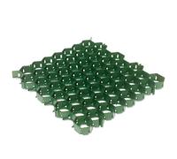 Jardinex Dalle Gazon PP 100% recyclé 50 x 50 cm - Vert foncé