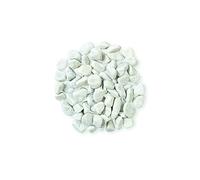 Jardinex Gravier Blanc roulé marbre 15/25 mm - Sac 25 kg - Blanc