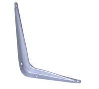 Console emboutie acier - L : 300 mm - H : 250 mm - gris