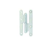 Jardinier Massard - Paumelle ou charniere Acier Chromate Bout Rond-paumelle Acier Chromate Bout Rond - Dim mm.140 x 55 - Sens.D -, Inconnu