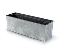 Jardinier pour Balcón Urbi Case Beton Effet, Dimensions (mm) 395x185x195, couleur en béton