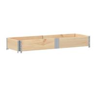 Jardinière 1 PC - Espace ample - 150x50 cm bois de pin massif LL1364