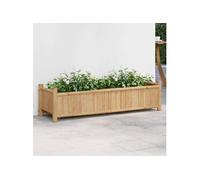 vidaXL Bac à plantes 100 x 30 x 25 cm bambou