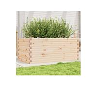 vidaXL Bac à plantes 110x60x45,5 cm pin massif