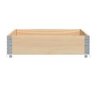 Jardinière 120 x 80 cm bois massif de pin dxy24i