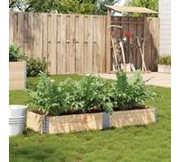 vidaXL Jardinière 150x50 cm en bois massif de pin