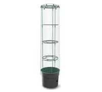 Jardinière 28 L planteur pot à tomates avec film de protection LDPE et couvercle cache-pot à cultivation de légumes
