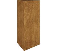 Jardinière 40x34,5x75 cm acier corten