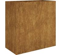 Jardinière 40x80x80 cm acier corten