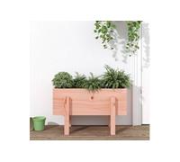 vidaXL Jardinière 62x30x38 cm Bois massif Douglas - Extérieur, bac à fleurs/pommes de terre