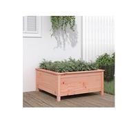 vidaXL Bac à plantes 82,5 x 82,5 x 39 cm Bois massif Douglas
