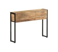 vidaXL Bac à plantes 90x20x68 cm Bois de manguier rugueux