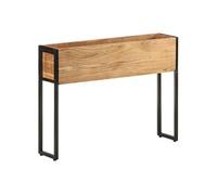 vidaXL Bac à plantes 90x20x68 cm acacia bois de mangue
